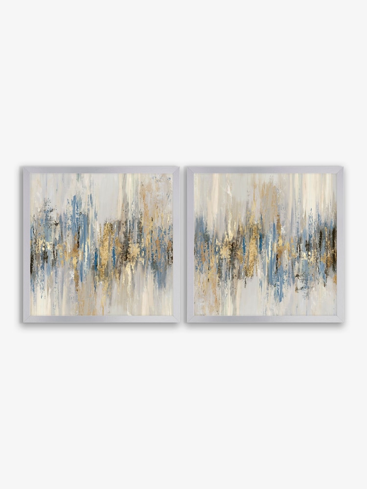 Artko Silver Dripping Gold by Tom Reeves Framed Art - Image 2 of 3