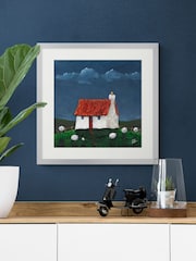 Artko Silver Rusty Roof by Geoff Beckett Framed Art - Image 1 of 3