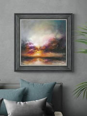 Artko Grey Distant Dawn by Anna Schofield Framed Art - Image 1 of 3