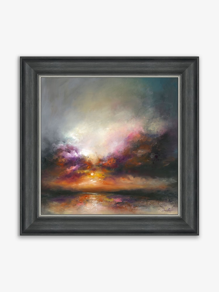 Artko Grey Distant Dawn by Anna Schofield Framed Art - Image 2 of 3