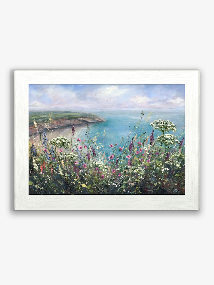 Artko White Take Me To The Sea by Marie Mills Framed Art - Image 2 of 3