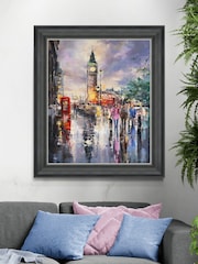 Artko Grey Perfect Day In London by Ewa Czarniecka Framed Art - Image 1 of 3