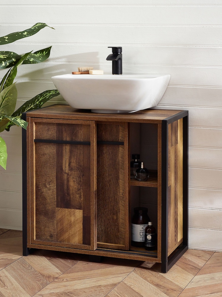 Natural Bronx Under Sink Unit Under Sink Storage Unit - Image 2 of 16