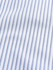 Light Blue/Blue Check/Blue Stripe Regular Fit Easy Care Single Cuff Oxford Smart Shirts 3 Pack - Image 7 of 7