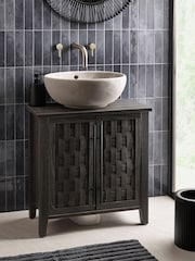 Black Elden Under Sink Storage Cabinet - Image 1 of 9