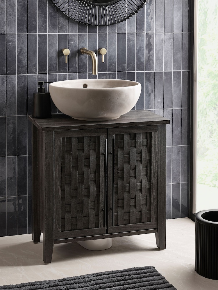 Black Elden Under Sink Storage Cabinet - Image 1 of 9