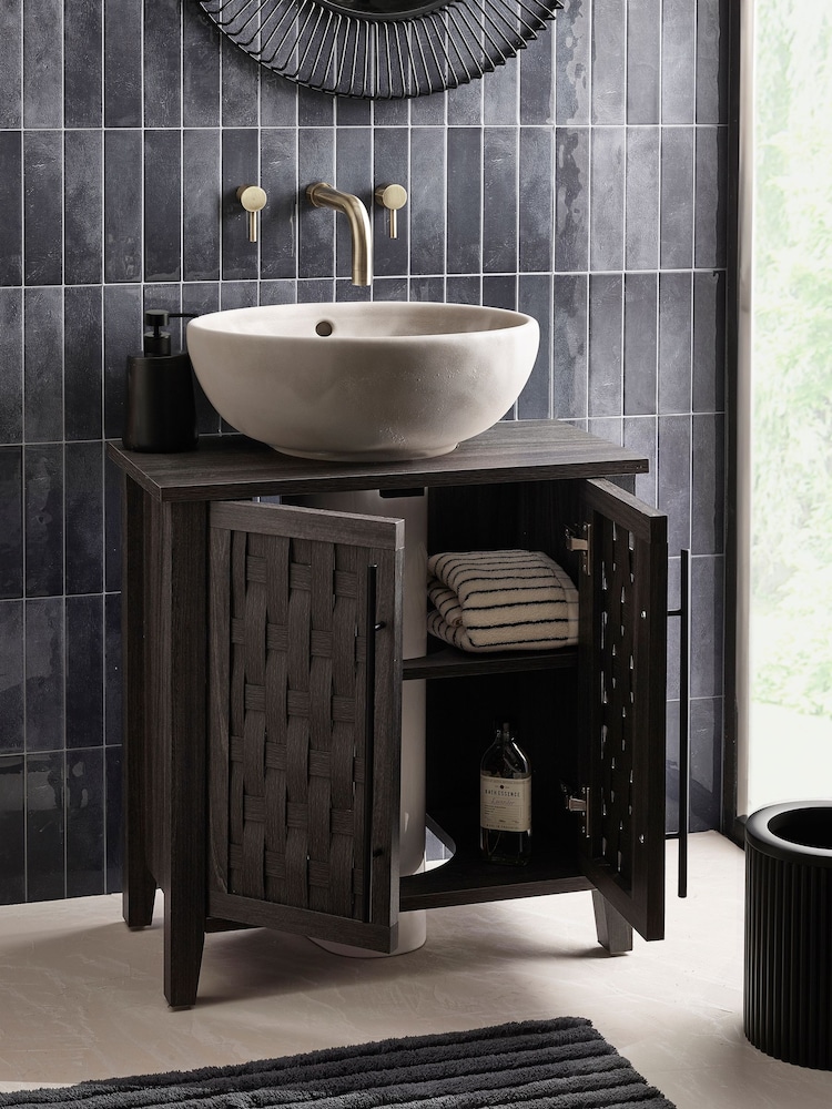 Black Elden Under Sink Storage Cabinet - Image 2 of 9