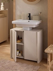 Natural Rib Under Sink Storage Cabinet - Image 3 of 5