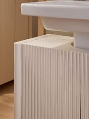 Natural Rib Under Sink Storage Cabinet - Image 5 of 5
