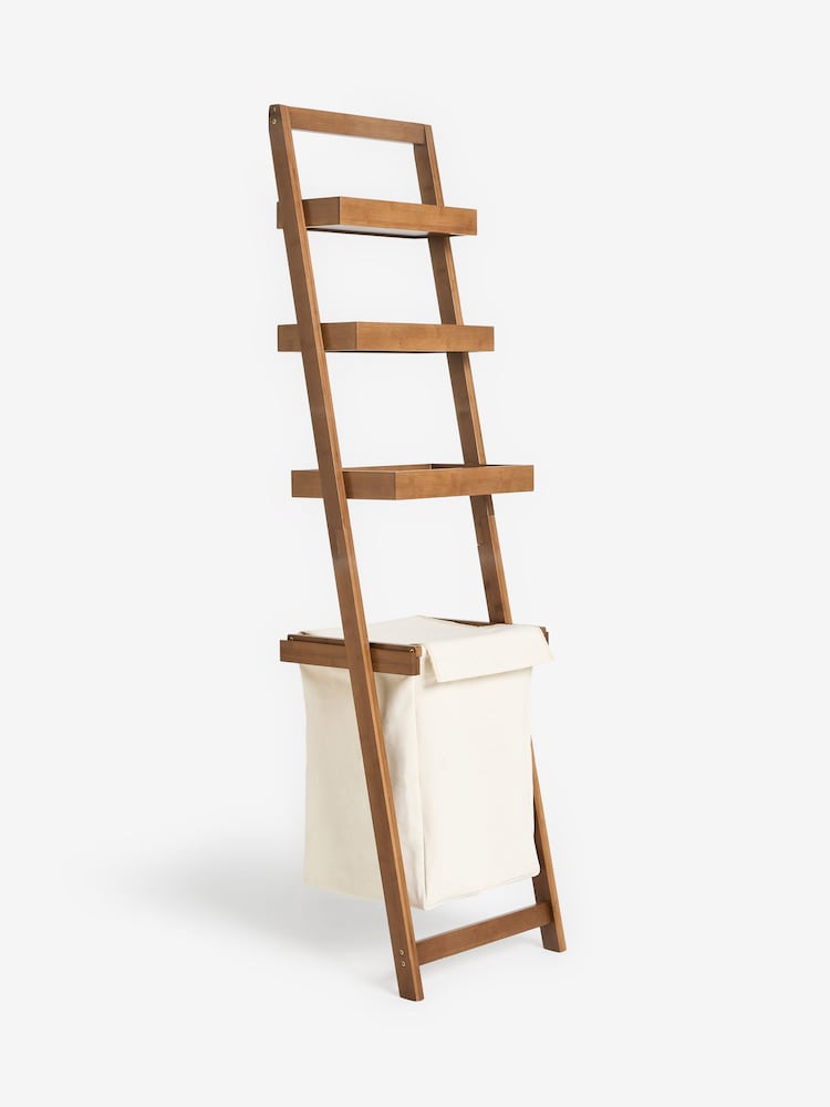 Natural Storage Ladder Laundry Basket - Image 5 of 6
