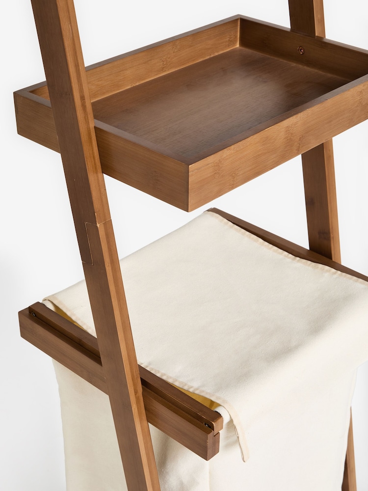 Natural Storage Ladder Laundry Basket - Image 6 of 6