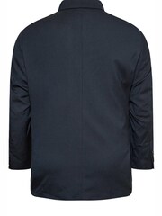 Синий - Стандартный крой - Пиджак классического кроя BadRhino Big & Tall - Изображение 5 из 5