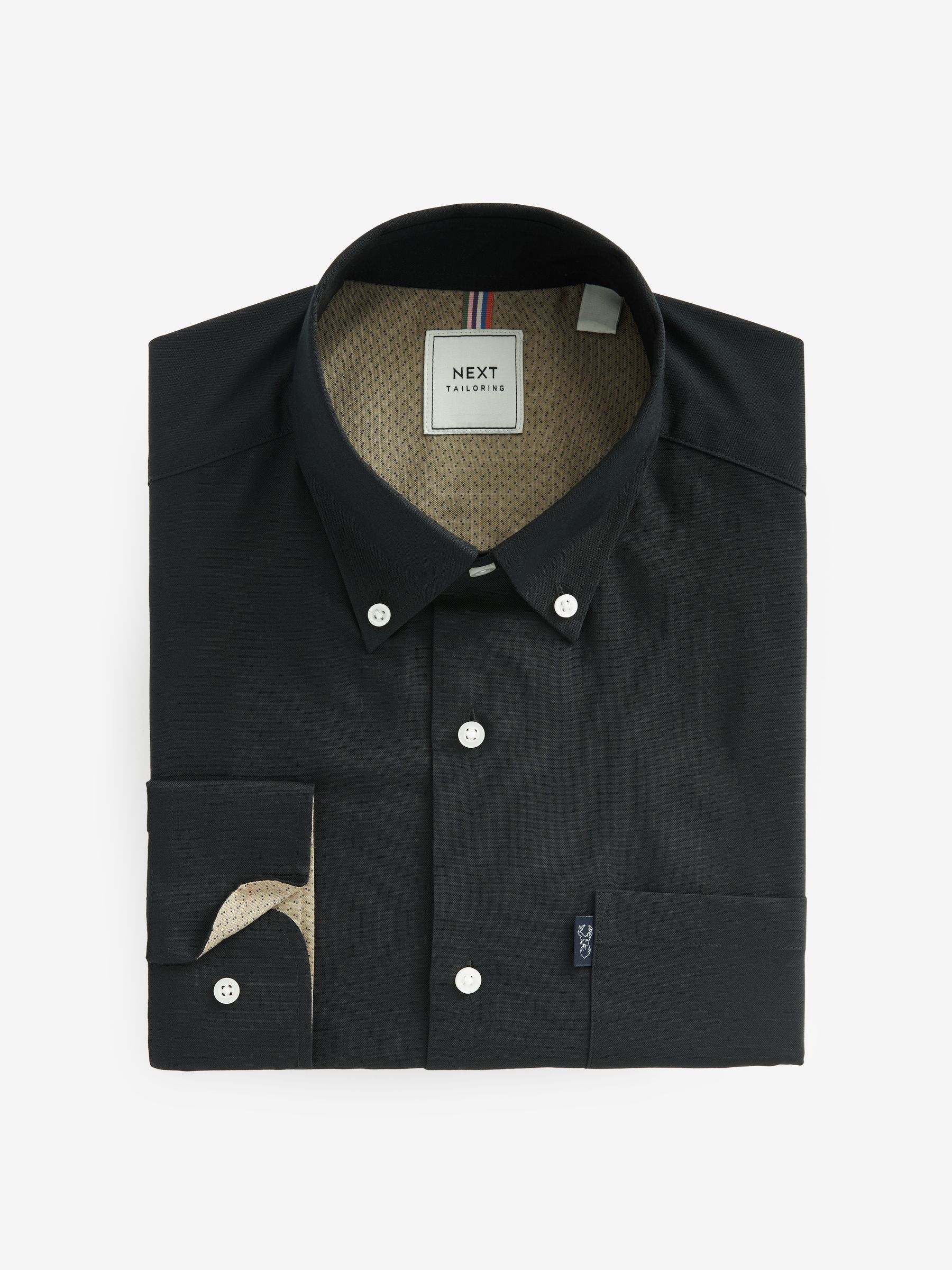 Buy Black Regular Fit Button Down Easy Iron Oxford Shirt from Next USA