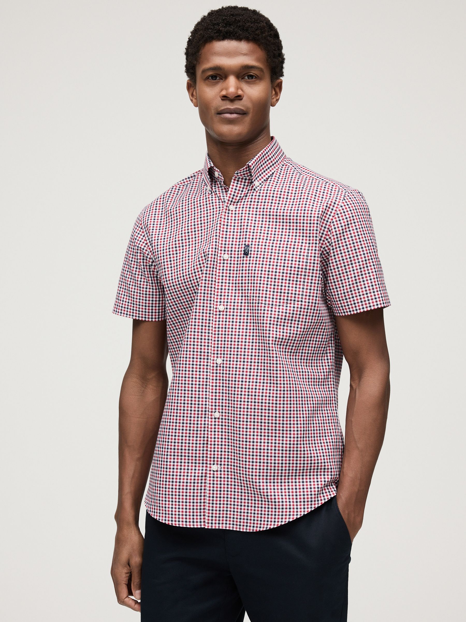 シャツ IONSEOUL Caroon Two Pocket Check Shirt JE378 シャツ IONSEOUL Caroon Two Pocket Check Shirt JE378 シャツ