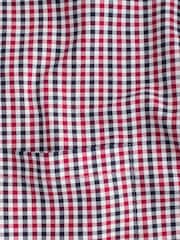 Червоний Гінгем - стандартний крій Easy Iron Button Down оксфорд сорочки - Image 8 of 8