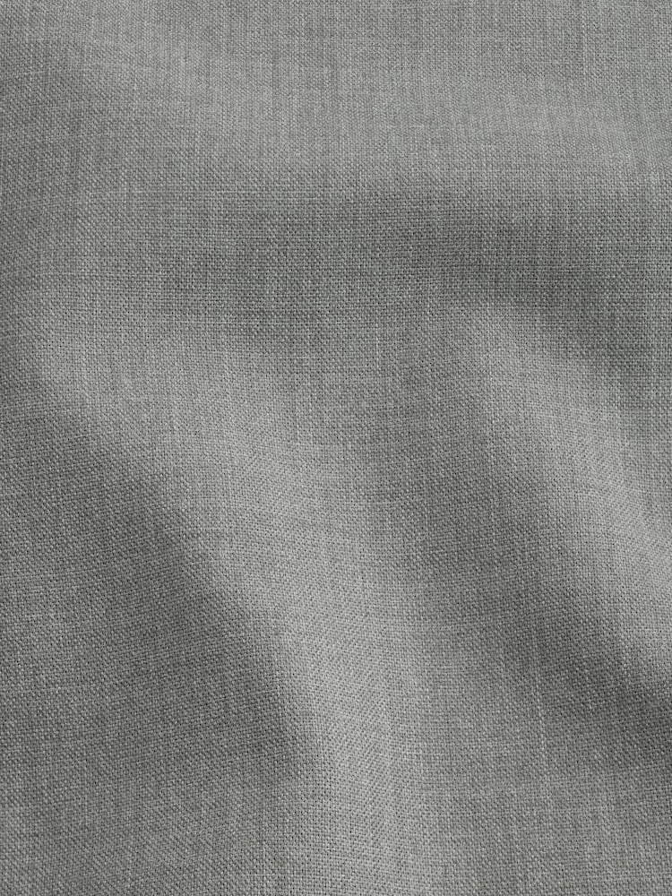Grey Marl Regular Fit Button Down Easy Iron Oxford Shirt - Image 6 of 6