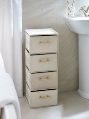 Natural Madison Velvet Storage Drawers - Image 1 of 4