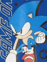 Brand Threads Blue Sonic The Hedgehog Boys Pyjama Set - Image 4 of 5