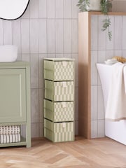 Green Sage Geo Print Storage Drawers - Image 1 of 7