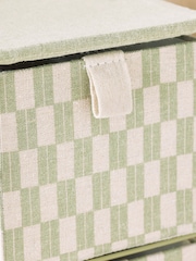 Green Sage Geo Print Storage Drawers - Image 4 of 7