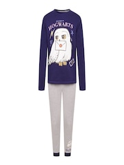 Brand Threads Blue Girls Harry Potter Pyjamas - Image 1 of 5