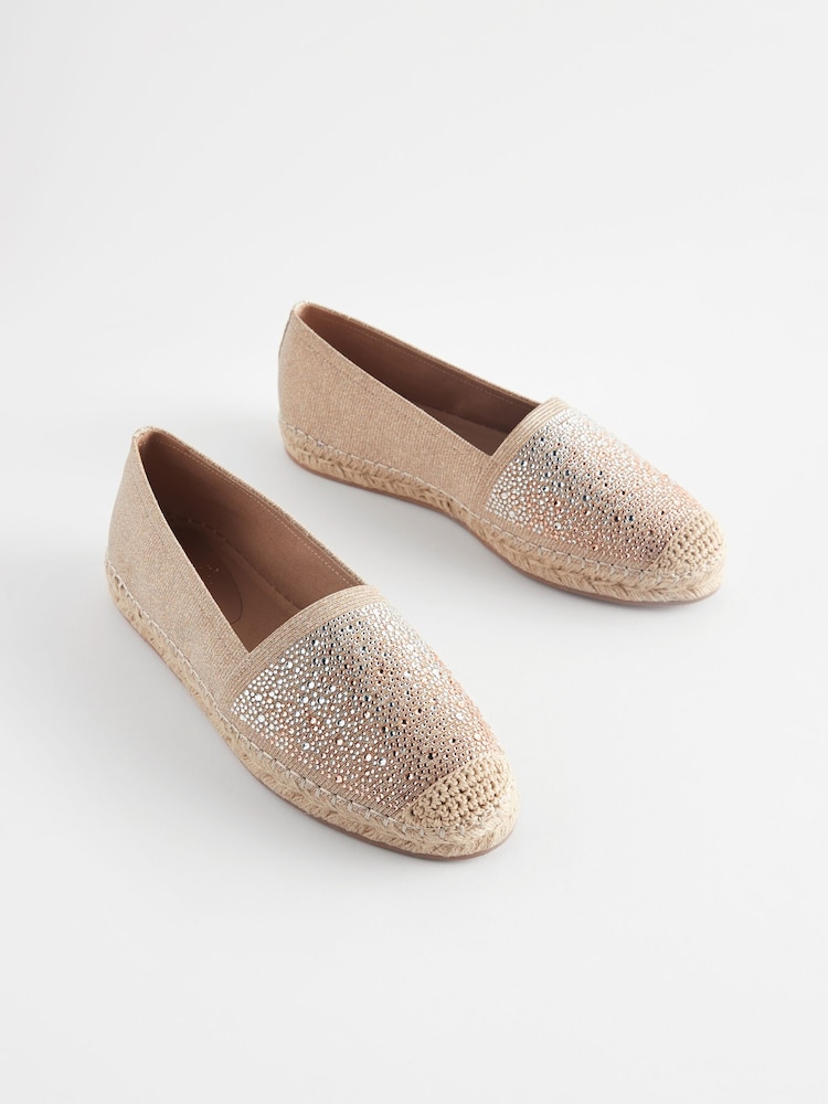 Roségold - Forever Comfort® Flache Espadrilles - Bild 2 von 7 Roségold - Forever Comfort® Flache Espadrilles - Bild 2 von 7
