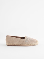 Rose Gold Forever Comfort® Flat Espadrilles Shoes - Image 3 of 7