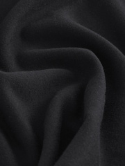 Black Relaxed Fit Jersey Short Sleeve Dress - Image 6 of 6