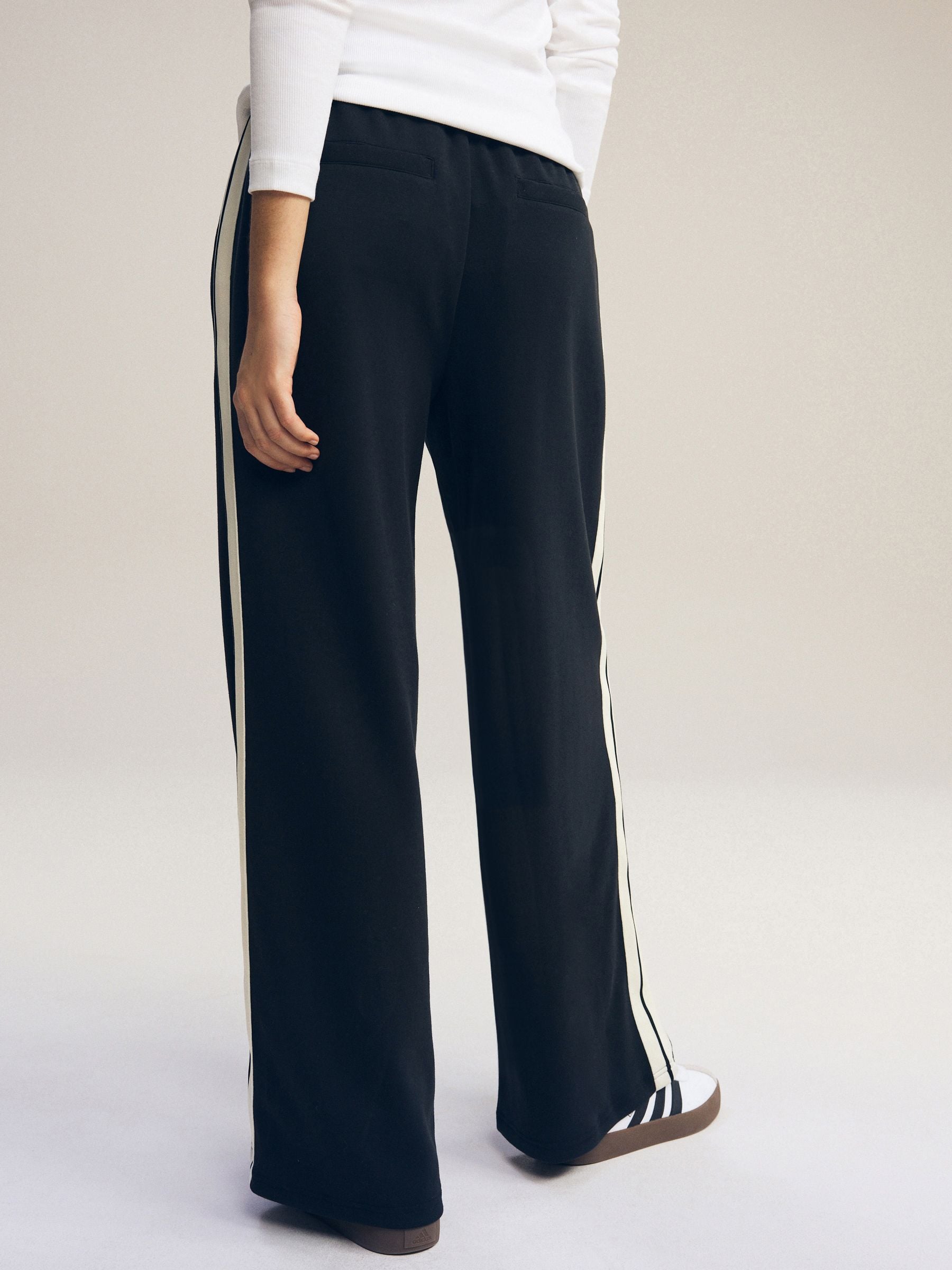 Side stripe track pants womens discount