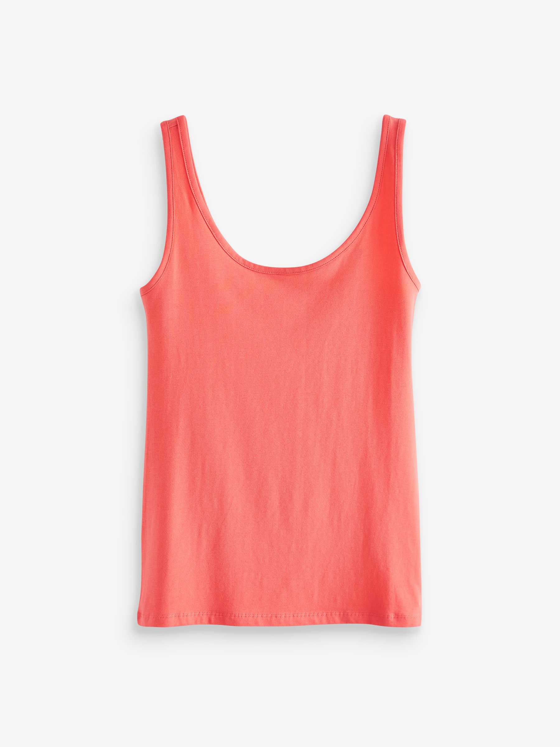 Buy Peach Pink Thick Strap Vest from Next Romania