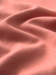 Pink Oversized Relaxed Fit Boxy Heavyweight Crew Neck T-Shirt - Image 6 of 6