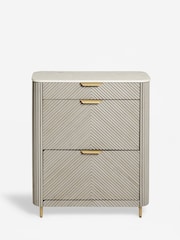 Light Grey Valencia Shoe Storage Cabinet - Image 9 of 11