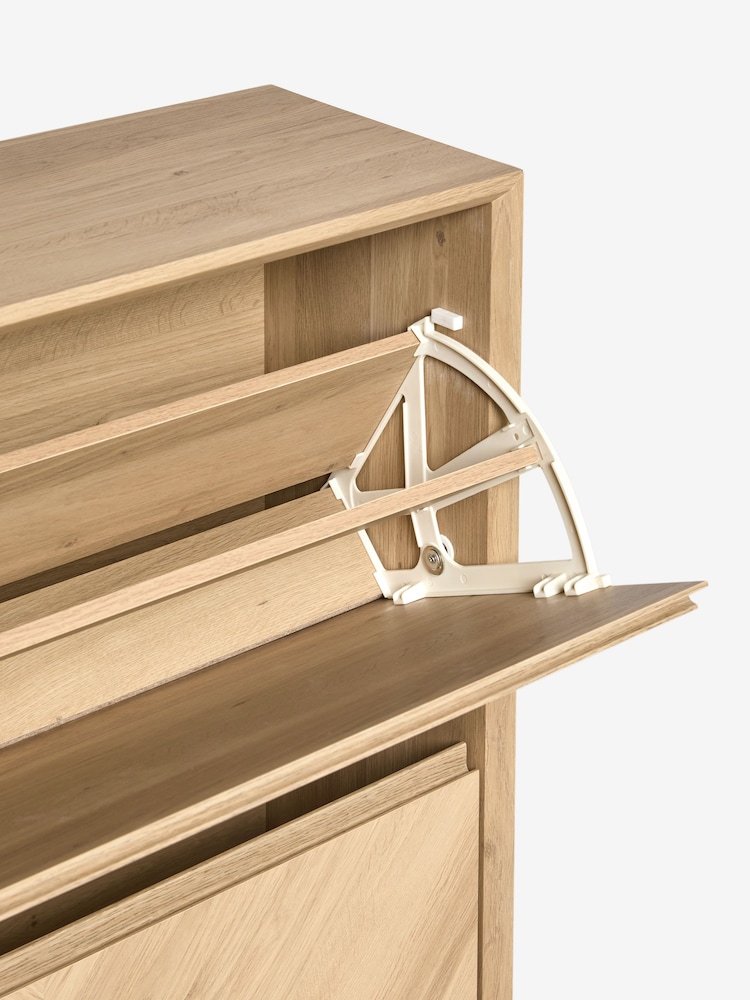 Light Natural Hayford Shoe Storage Cabinet - Image 10 of 10