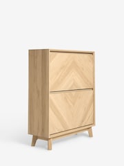 Light Natural Hayford Shoe Storage Cabinet - Image 8 of 10