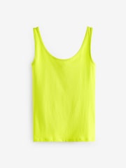 Green Lime Thick Strap Vest - Image 5 of 6