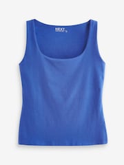 Cobalt Blue Square Neck Vest - Image 5 of 6