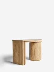 Light Natural Arches Swivel Desk - Image 9 of 12
