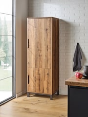 Dark Natural Bronx Kitchen Larder Cupboard - Image 2 of 11