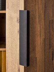 Dark Natural Bronx Kitchen Larder Cupboard - Image 6 of 11