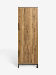 Dark Natural Bronx Kitchen Larder Cupboard - Image 8 of 11