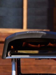 Bergner Black 12 Inch Portable Gas Pizza Oven with Pizza Peel & Bag - Image 2 of 4