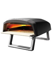Bergner Black 12 Inch Portable Gas Pizza Oven with Pizza Peel & Bag - Image 3 of 4