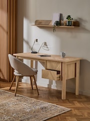 Light Natural Hayford Storage Desk - Image 2 of 10