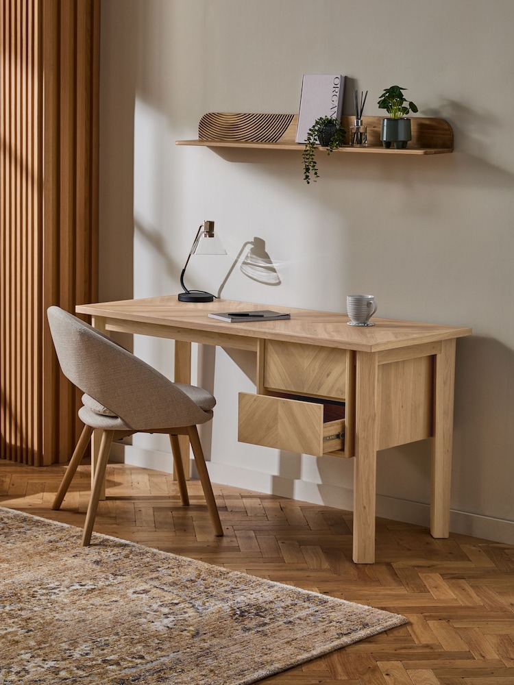Light Natural Hayford Storage Desk - Image 2 of 10