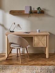 Light Natural Hayford Storage Desk - Image 3 of 10