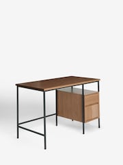 Dark Natural Marlow Desk - Image 6 of 9