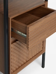 Dark Natural Marlow Desk - Image 8 of 9