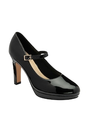 Lotus Jet Black Mary-Jane Shoes - Image 1 of 4