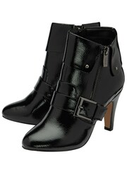 Lotus Black Lotus Patent Black Boots - Image 3 of 5