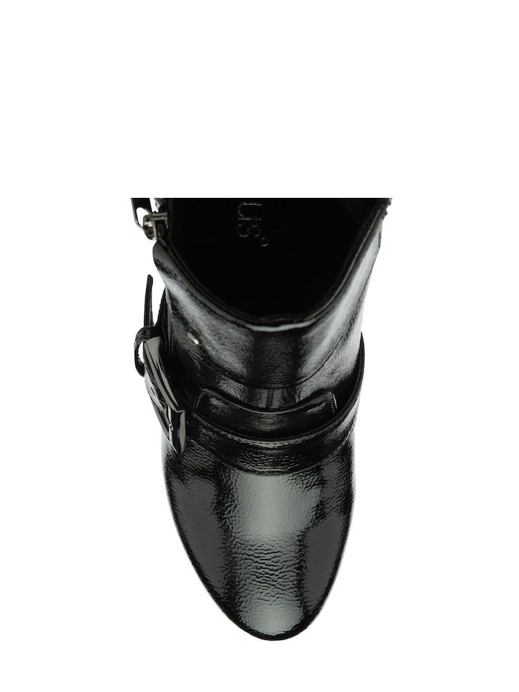 Lotus Black Lotus Patent Black Boots - Image 5 of 5